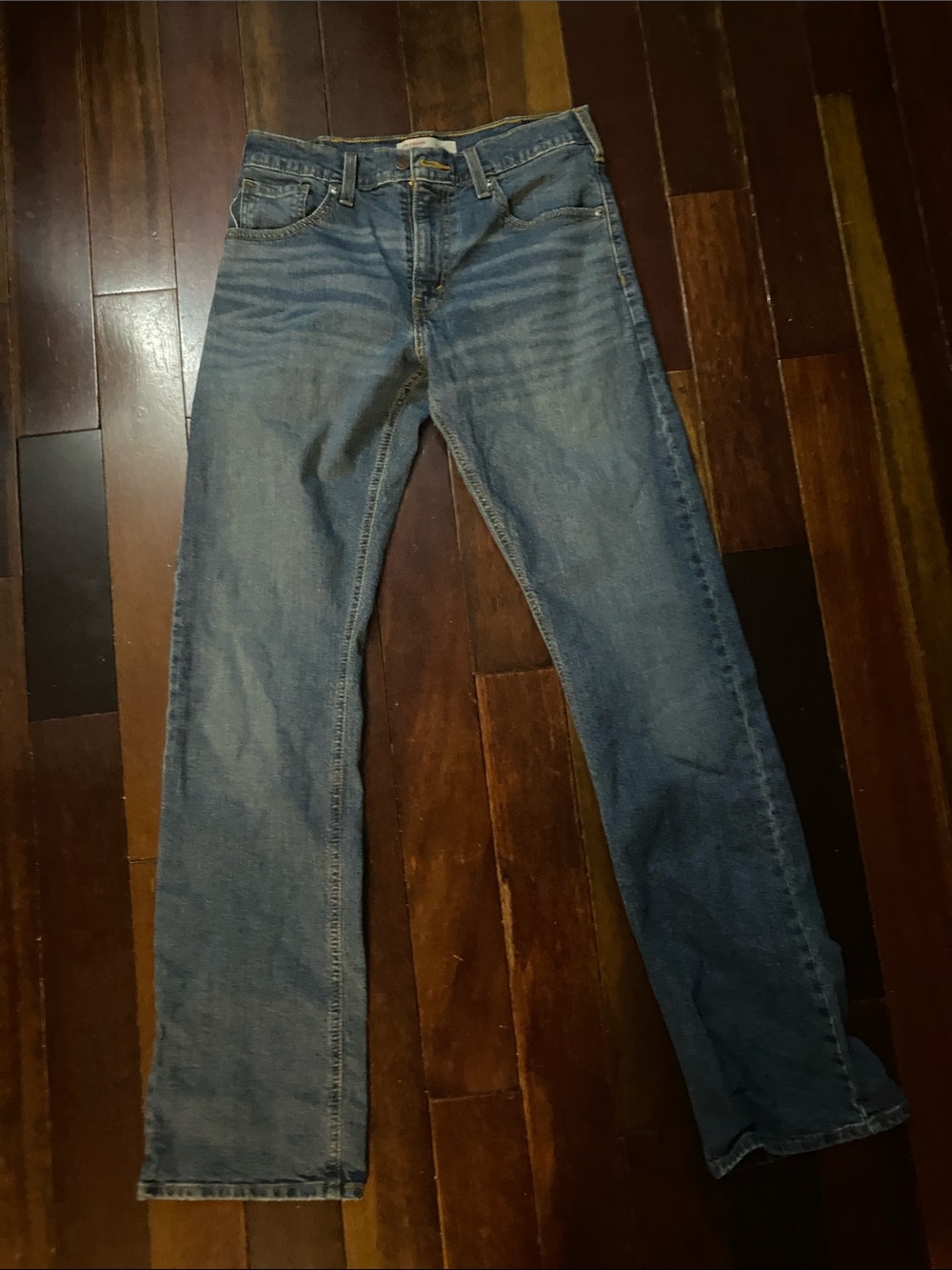 Levi's Men's bootcut Jeans in Faded Blue